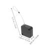 ULTECHNOVO 2pcs Retractable Steel Wire Cable Tether Lock for -Theft and Loss Prevention Automatic Telescopic Holder for Electronic Devices Compact and Convenient Design view 2