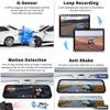 10 hd multi-function touch screen car recorder, car recorder wifi, Car Camera - Dash Cam Front and Rear, Dash Cam WiFi FHD 1080P Car Camera, 10 inch hd multifunction car recorder(1set+64g storage card view 2