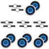 4 (Pair) MS3800 8" in Ceiling Speaker + Install KIT (PRE-Construction Brackets) view 1