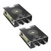 2PCS T220HS 440W Audio Amplifier Board with Treble and Bass Control TPA3251 Chips DC 12-36V 5.2 and AUX Inputs 2.0 Channel Stereo AMP Board for DIY Speakers
