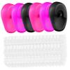 206pcs Silicone Ear Covers for Hair Dye and Shampoo Protection view 1