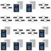 8-Legrand MS3651 3000 Series 6.5" in-Wall Speakers (Pair) + Install KIT (PRE Construction Bracket) view 1