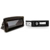 Clarion M508 Single DIN Digital Media Receiver with Built-in Bluetooth with Creative Audio CAMC1B Marine Single DIN Radio Mounting Kit with Retractable Cover (Black) view 1