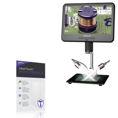 BoxWave Screen Protector Compatible with LinkMicro LM210 - ClearTouch ImpactShield (2-Pack), Impenetrable Screen Protector Flexible Film