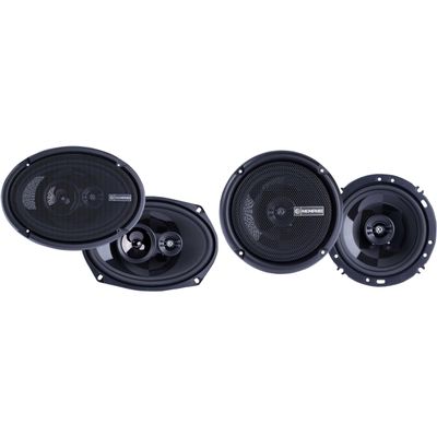 Memphis Audio PRX602 Power Reference Series 6.5" 2-Way Coaxial Pair with a Pair of PRX6903 Power Reference Series 6x9 3-Way Coaxial Speakers
