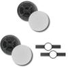 KLH (2) Faraday Series F-6800-DVC 8" in-Ceiling Speaker Installation KIT view 1