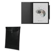 BoxWave Case Compatible with Boox Note Air 4 C - Nero Leather Envelope, Leather Wallet Style Flip Cover view 1