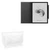 BoxWave Case Compatible with Boox Note Air 4 C - Elite Leather Messenger Pouch, Synthetic Leather Cover Case Envelope Design - Ivory White view 1