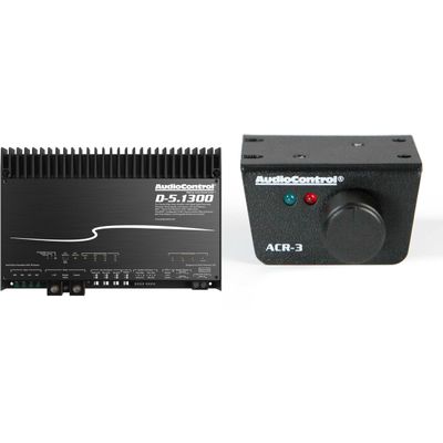 Audiocontrol D-5.1300 High Power DSP Multi-Channel Amplifier with Accubass with ACR-3 Remote