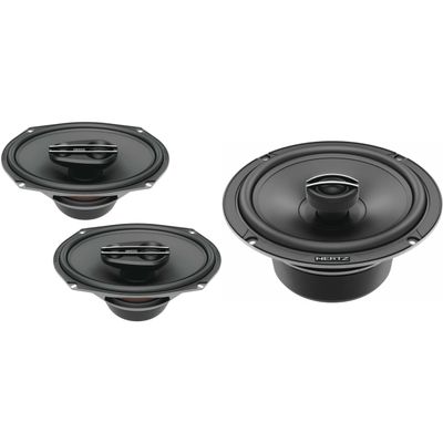 HERTZ Cento Pro Series CPX-165 6.5" 1 Pair Two-Way Coaxial Speakers Cento Pro Series CPX-690 1 Pair 6x9 Three-Way Coaxial