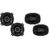Kicker DSC6930 6x9-Inch (160x230mm) 3-Way Speakers w/ 43DSC404 4" Coaxial Bundle view 1