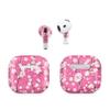 (2 Pack) Headphone Skin Compatible with Apple AirPods 4 - Sakura Pink - Premium 3M Vinyl Protective Wrap Decal Cover - Easy to Apply | Crafted in The USA by MightySkins view 1