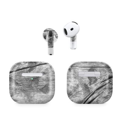 (2 Pack) Headphone Skin Compatible with Apple AirPods 4 - Dead Wood - Premium 3M Vinyl Protective Wrap Decal Cover - Easy to Apply | Crafted in The USA by MightySkins