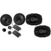 Kicker 46CSS674 CS-Series CSS67 6.75-Inch (165mm) Component System with .75-inch tweeters w/ 43DSC69304 6x9 Coaxial Bundle view 1