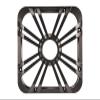 KICKER (2 11L710GLC 10-inch (25cm) Square Subwoofer Grille for 11S10L7,LED, Charcoal Bundle view 2