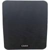 CMX Audio WSK-523S 2-Way Wall Mount Speaker, Black; 30W Rated Power Output; 30/15/7.5/3.75W Power Taps at 8 Ohms; 5.25" Paper Dual Cone Speaker; ABS Enclosure; Waterproof Finish Metal Grille view 1