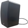 CMX Audio WSK-523S 2-Way Wall Mount Speaker, Black; 30W Rated Power Output; 30/15/7.5/3.75W Power Taps at 8 Ohms; 5.25" Paper Dual Cone Speaker; ABS Enclosure; Waterproof Finish Metal Grille view 2