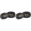 Kicker 46CSC6934 CS-Series CSC693 6x9-Inch (160x230mm) 3-Way Speakers w/ 46CSC6934 6x9 Coaxial Bundle view 1