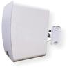 CMX Audio WSK-523SW 2-Way Wall Mount Speaker, White; 30W Rated Power Output; 30/15/7.5/3.75W Power Taps at 8 Ohms; 5.25" Paper Dual Cone Speaker; ABS Enclosure; Waterproof Finish Metal Grille view 2