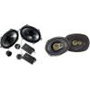 Kicker 46CSS684 CS-Series CSS68 6x8-Inch (160x200mm) Component System with .75-inch tweeters w/ 46CSC6934 6x9 Coaxial Bundle view 1