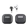(2 Pack) Headphone Skin Compatible with Apple AirPods 4 - Black Diamond Plate - Premium 3M Vinyl Protective Wrap Decal Cover - Easy to Apply | Crafted in The USA by MightySkins view 1