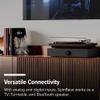 Andover Audio Spinbase 2 Speaker System Designed for Turntables; Phono Input, BT, Analog and Optical Input, ISOGroove Anti-Feedback, with Remote Control - (White) view 3