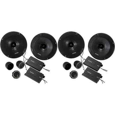 Kicker 46CSS654 CS-Series CSS65 6.5-Inch (160mm) Component System with .75-inch tweeters w/ 46CSS654 6.5" Component Bundle