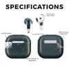 (2 Pack) Headphone Skin Compatible with Apple AirPods 4 - Acid Hex - Premium 3M Vinyl Protective Wrap Decal Cover - Easy to Apply | Crafted in The USA by MightySkins view 2