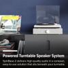 Andover Audio Spinbase 2 Speaker System Designed for Turntables; Phono Input, BT, Analog and Optical Input, ISOGroove Anti-Feedback, with Remote Control (Black) view 2