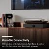 Andover Audio Spinbase 2 Speaker System Designed for Turntables; Phono Input, BT, Analog and Optical Input, ISOGroove Anti-Feedback, with Remote Control (Black) view 3