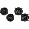 Kicker DSC50 5.25-Inch (130mm) Coaxial Speakers w/ 43DSC404 4" Coaxial Bundle view 1