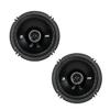Kicker DSC650 6.5-Inch (160-165mm) Coaxial Speakers w/ 43DSC404 4" Coaxial Bundle view 2