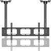Double Pole Ceiling TV Bracket for 55-86 Inch LED Flat Panel Display Hanging TV Bracket Universal TV Hanger Ceiling Bracket view 1
