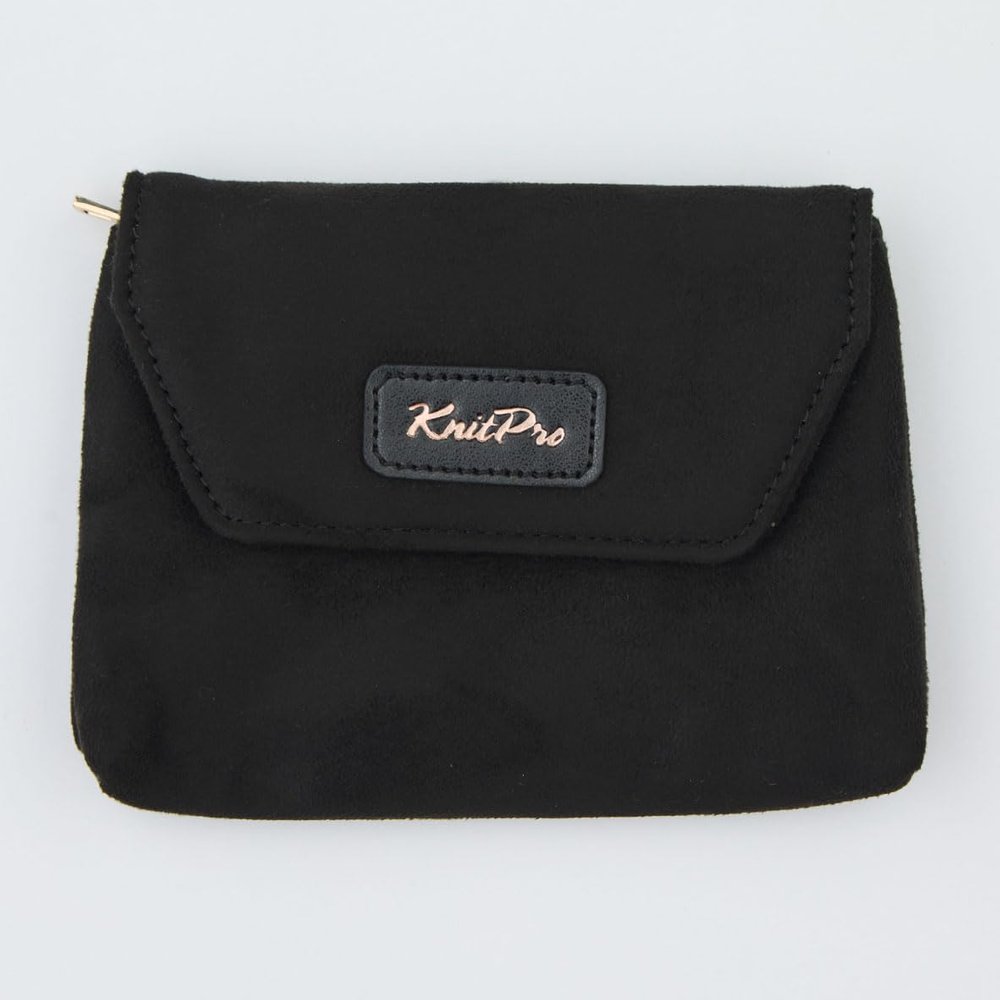 KnitPro Coal Collection Notions Pouch - 5"x 3.4" x 0.5"