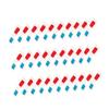 Hoement 30pcs Cardboard Glasses for Home Use Lightweight Anaglyph Glasses for Adults and Boys and Girls for Movies Parties and Festivals view 1