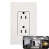 JOVISION USA 1080p Decorator Duplex Receptacle Power Outlet Spy Camera (White/Square/Video Only-No Audio) view 1