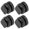 HOMSFOU 4pcs Aluminum Alloy Hot Shoe Mount Adapter Dual Layer Cold Shoe Mount Tripod Compatible for Led Lights Microphones Monitors Camera Accessory view 1