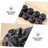 HOMSFOU 4pcs Aluminum Alloy Hot Shoe Mount Adapter Dual Layer Cold Shoe Mount Tripod Compatible for Led Lights Microphones Monitors Camera Accessory view 3