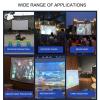 60'' 72'' 84'' 92'' 100'' 110'' 120'' Indoor/Outdoor Movie Screen Foldable Projector Screen 16:9/4:3 HD Portable Projection Screen for School Office Party Home(100inch-4:3) view 4