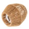 TOBBOMEY Boho Lamp Cover Paper Rope Lampshade Bedroom Modern Light Cover Woven Lampshade for Bulb Lamp view 1