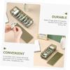 BRIGHTFUFU Data Cable Storage Box Cord Hider for Power Cord Box Lid Wire Organizer Computer Accessory Translucent view 2