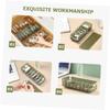 BRIGHTFUFU Data Cable Storage Box Cord Hider for Power Cord Box Lid Wire Organizer Computer Accessory Translucent view 3