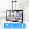 Dual Pole TV Lifter, Height Adjustable Single Screen TV Stand, Tilting Telescopic Ceiling TV Stand, Fits 60-100 Inch TVs view 4