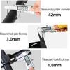 Adjustable Ceiling TV Mount, Tilt and Telescopic Ceiling TV Mount, Ceiling Suspended Telescopic Milk Tea Shop Wall Mount Bracket view 4