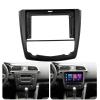 2 Din Car Radio Fascia Compatible with Kadjar 2016+ Auto Stereo Audio DVD Plater Install Panel Dash Kit Frame Center Console Holder(9 inch) view 2