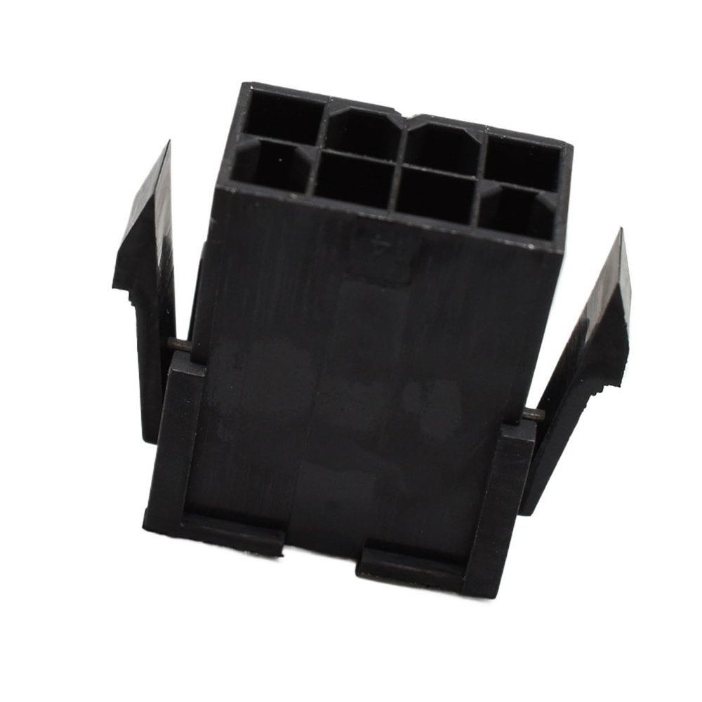 10-50Pcs 6+2 Pin 8Pin Male Female Housing Fit Compatible PC Computer ATX Graphics Card GPU PCI-E PCIe Power Connector Shell Sliding Rail(5559-2x4P-Black,20PCS)
