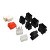 10-50Pcs 6+2 Pin 8Pin Male Female Housing Fit Compatible PC Computer ATX Graphics Card GPU PCI-E PCIe Power Connector Shell Sliding Rail(5559-2x4P-Black,20PCS) view 2