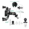 HMVHEKYEC Navigation Bracket Universal Motorcycle Phone Mount GPS Navigation Bracket with USB Grip Mobile Phone Holder Phone Mount Holder view 2