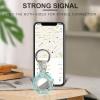 Blue Bird Silicone Protective Case Tracker Holder Cover with Key Ring Compatible with AirTag 1PCS view 4