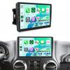 Rimoody 8Core 6G+128G Android Car Stereo Radio for Jeep Wrangler JK Commander Compass 2007-2018, Dodge Ram/Challerger, Wireless Carplay Android Auto GPS WiFi, 10.1 Inch Bluetooth 5.0 EQ Backup Camera view 1